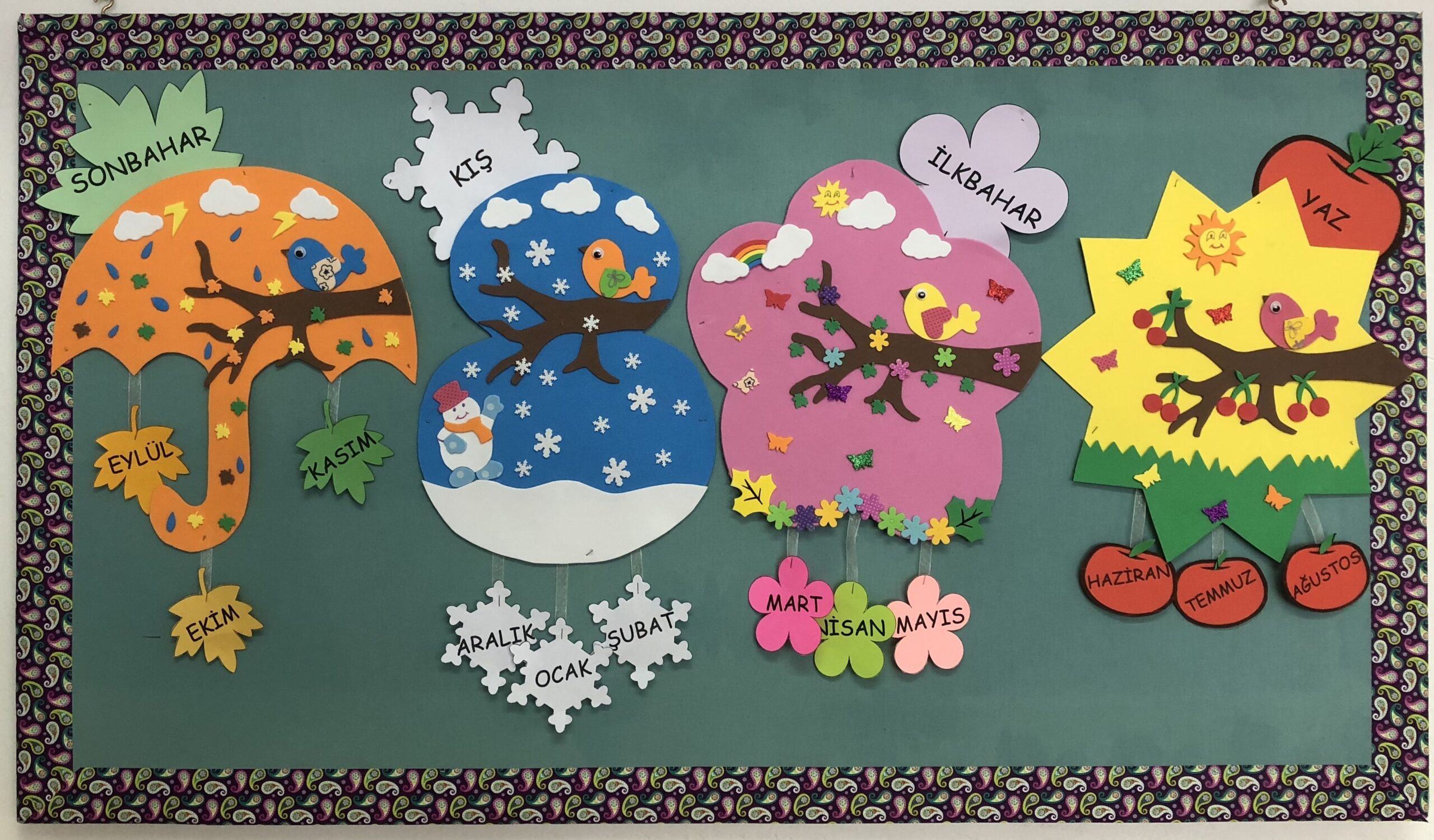 am besten basteln kinder jahreszeiten