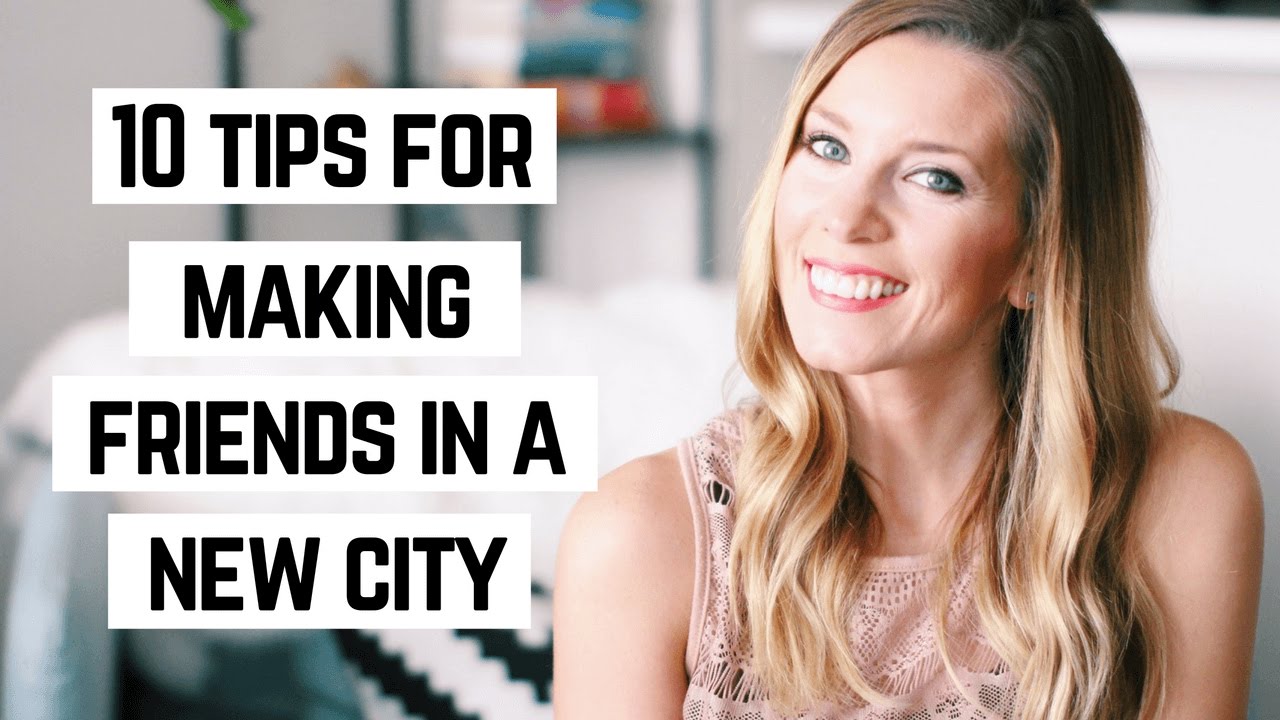 Wie man in einer neuen Stadt Freunde findet